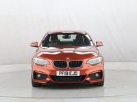 Used BMW 218 M Sport 150 HP (110 kW) 2018 Orange Coupe