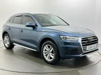 Used Audi Q5 190 HP (139 kW) 2018 Blue SUV