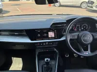 Used Audi A3 S-Line 150 HP (110 kW) 2022 Black Sedan