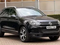 Used VW Touareg R-line 2014 Black SUV