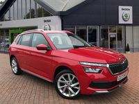 Used Skoda Kamiq SE L Executive 110 HP (80 kW) 2023 Velvet red metallic SUV