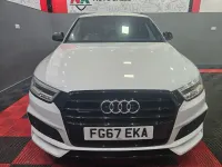 Used Audi Q3 Black Edition 184 HP (135 kW) 2017 White SUV