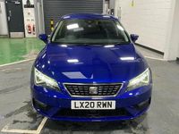 Used Seat Leon XCELLENCE Lux 150 HP (110 kW) 2020 Blue Hatchback