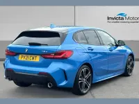 Used BMW 118 M Sport 150 HP (110 kW) 2021 Blue Hatchback