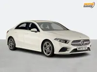 Begagnad Mercedes A200 AMG line 150 HK (110 kW) 2020 Vit Sedan