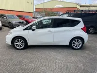 Used Nissan Note Tekna 90 HP (66 kW) 2014 White Hatchback