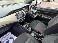 Used Nissan Micra Acenta 92 HP (67 kW) 2022 White Hatchback