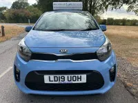 Used Kia Picanto 66 HP (48 kW) 2019 Blue Hatchback