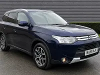 Used Mitsubishi Outlander 150 HP (110 kW) 2015 Blue SUV