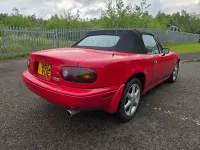 Used Mazda MX5 1990 Red Cabriolet