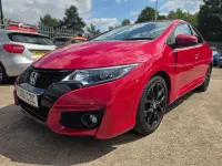 Used Honda Civic Sport 120 HP (88 kW) 2016 Red Hatchback