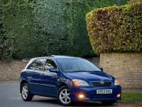 Used Toyota Corolla 110 HP (80 kW) 2003 Blue Hatchback