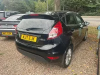 Used Ford Fiesta Titanium 125 HP (91 kW) 2017 Black Hatchback