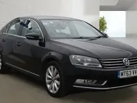Begagnad VW Passat Highline 2013 Svart Sedan