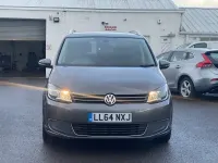 Begagnad VW Touran SE 105 HK (77 kW) 2014 Grå Minibuss