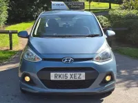 Used Hyundai i10 SE 87 HP (63 kW) 2015 Blue Hatchback