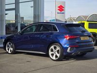Used Audi A3 S-Line 2021 Blue Sedan