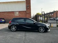 Used Mercedes A160 AMG line 2018 Black Hatchback