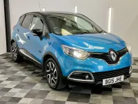 Used Renault Captur Dynamique 90 HP (66 kW) 2015 Blue SUV