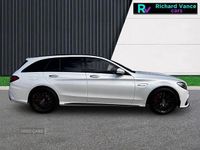 Used Mercedes C63S AMG Premium 2016 White Estate