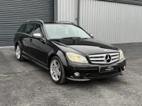 Usado Mercedes C180 2008 Preto Carrinha
