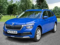 Gebraucht Skoda Kamiq SE 95 PS (69 kW) 2022 Blau SUV
