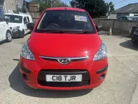 Used Hyundai i10 Classic 77 HP (56 kW) 2009 Red Hatchback