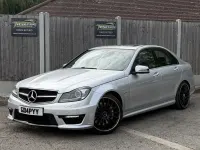 Used Mercedes C63 AMG AMG 2014 Silver Sedan