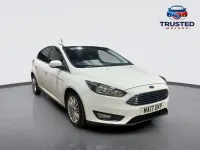 Used Ford Focus Zetec 100 HP (73 kW) 2017 White Hatchback