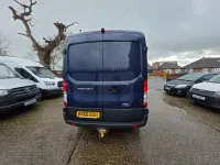 Used Ford Transit 105 HP (77 kW) 2016 Blue Van