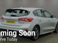 Used Ford Focus ST-Line 120 HP (88 kW) 2019 Silver Hatchback