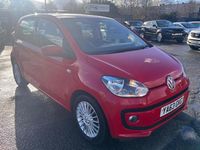 Used VW up! high up! 75 HP (55 kW) 2014 Red Hatchback