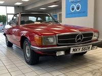 Used Mercedes SL280 185 HP (136 kW) 1981 Red Cabriolet