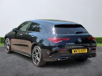 Used Mercedes CLA250e AMG Line Premium 218 HP (160 kW) 2022 Black Coupe