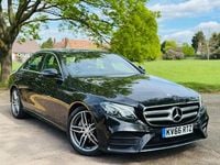 Begagnad Mercedes E220 AMG line 194 HK (142 kW) 2016 Svart Sedan