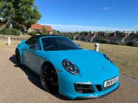 Used Porsche 911 Carrera Cabriolet 2018 Blue Cabriolet