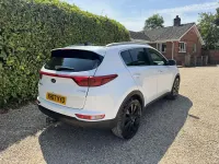 Used Kia Sportage 115 HP (84 kW) 2017 White SUV