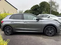Used Skoda Fabia Design Edition 113 HP (83 kW) 2025 Graphite grey metallic black magic pearl effect Hatchback