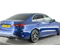 Used Mercedes C200 AMG line 204 HP (150 kW) 2024 Blue Sedan