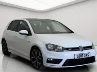 Used VW Golf VII R-line Edition 150 HP (110 kW) 2016 White Hatchback