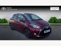 Used Toyota Yaris Hybrid Design 2017 Red Hatchback