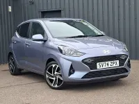 Used Hyundai i10 Premium 2024 Blue Hatchback