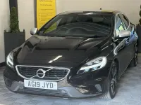 Used Volvo V40 R-Design 152 HP (111 kW) 2019 Black Hatchback