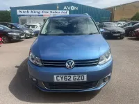 Used VW Touran SE 105 HP (77 kW) 2012 Pacific blue MPV