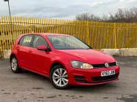 Used VW Golf VII SE 147 HP (108 kW) 2013 Red Hatchback
