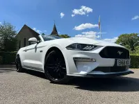 Used Ford Mustang GT Convertible 450 HP (330 kW) 2018 White Cabriolet
