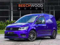 Used VW Caddy Black Edition 102 HP (75 kW) 2017 Black MPV