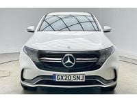 Used Mercedes EQC400 AMG line 300 kW (408 HP) 2020 White SUV