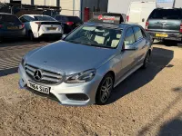 Used Mercedes E220 AMG 2014 Silver Sedan