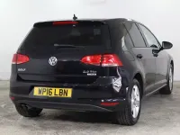 Used VW Golf VII Edition 150 HP (110 kW) 2016 Black Hatchback